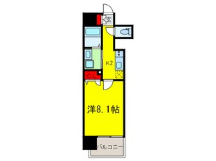 プレサンス堺筋本町駅前の物件間取画像